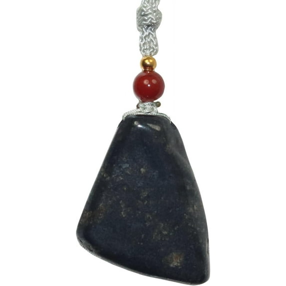 Raw Iron Silicide Meteorite Terahertz Stone Pendant,Genuine Iron Silicide Meteorite Tektites Stones Minerals,Irregular Shape
