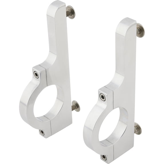 Raw License Plate Brackets, 1-3/4 Hole