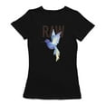 thumbnail image 1 of Raw Mockingbird Graphic Women Black T-Shirt, Female x-Large, 1 of 2