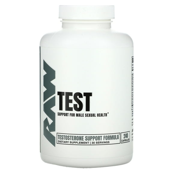 Raw Nutrition Test, 240 Capsules