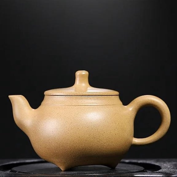 Raw Ore Old Section Mud Kettle Zisha Tea Set Collection Chinese Yixing Famous Purple Clay Teapot Handmade Tea Pot 200ml