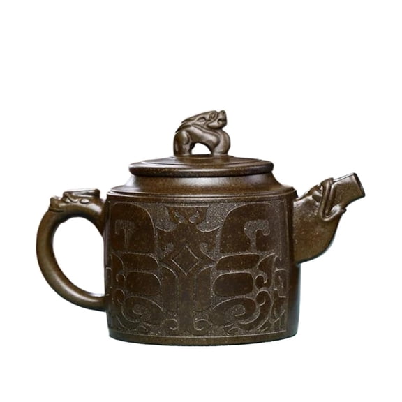Raw Ore Zini Avenue To Jianhu Drinking Pu'er Kungfu Tea Set 250cc Chinese Teapot Yixing Handmade Purple Clay Pot