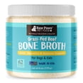 thumbnail image 1 of Raw Paws Beef Bone Broth Powder for Dogs & Cats (6-oz) High Protein Grass-Fed Beef Bone Broth Food Topper for Picky Eaters - USA Made Bone Broth for Cats & Dogs Supports Joint and Gut Health, 1 of 3