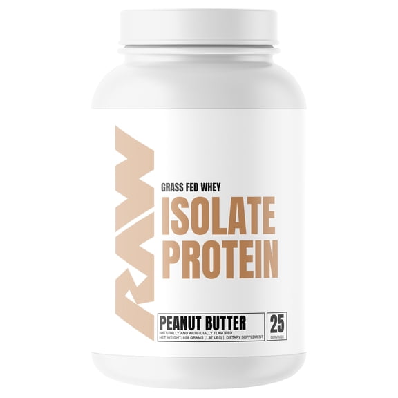 Raw Peanut Butter Isolate Protein 1.87 lb