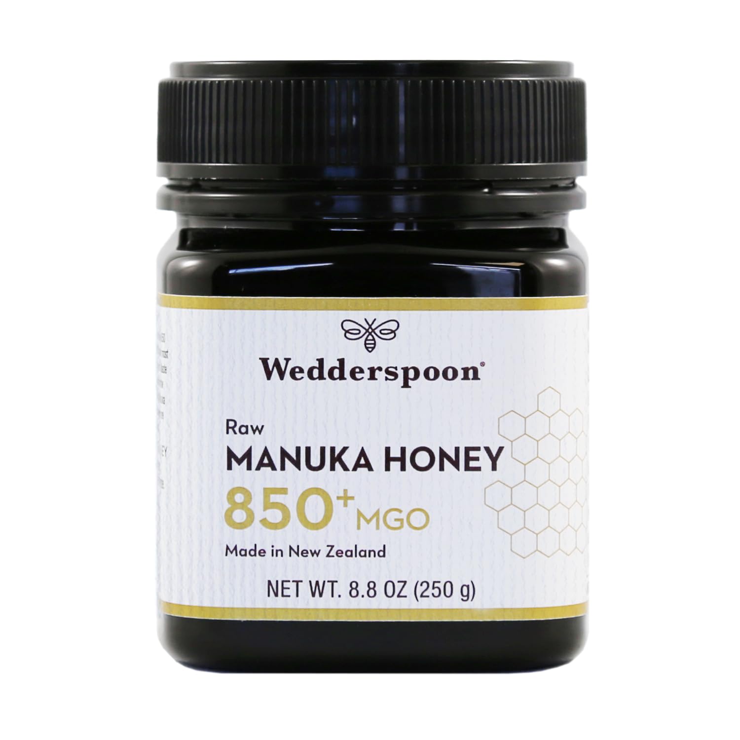 Raw Premium Manuka Honey, MGO 850, 8.8 Oz, Unpasteurized New Zealand ...