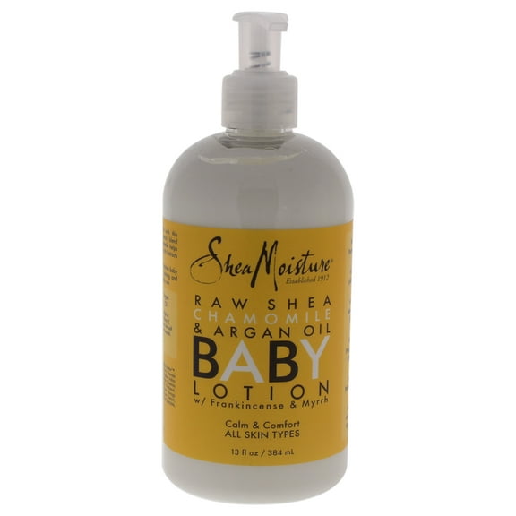 Raw Shea Chamomile & Argan Oil Baby Lotion by Shea Moisture for Kids - 13 oz Lotion