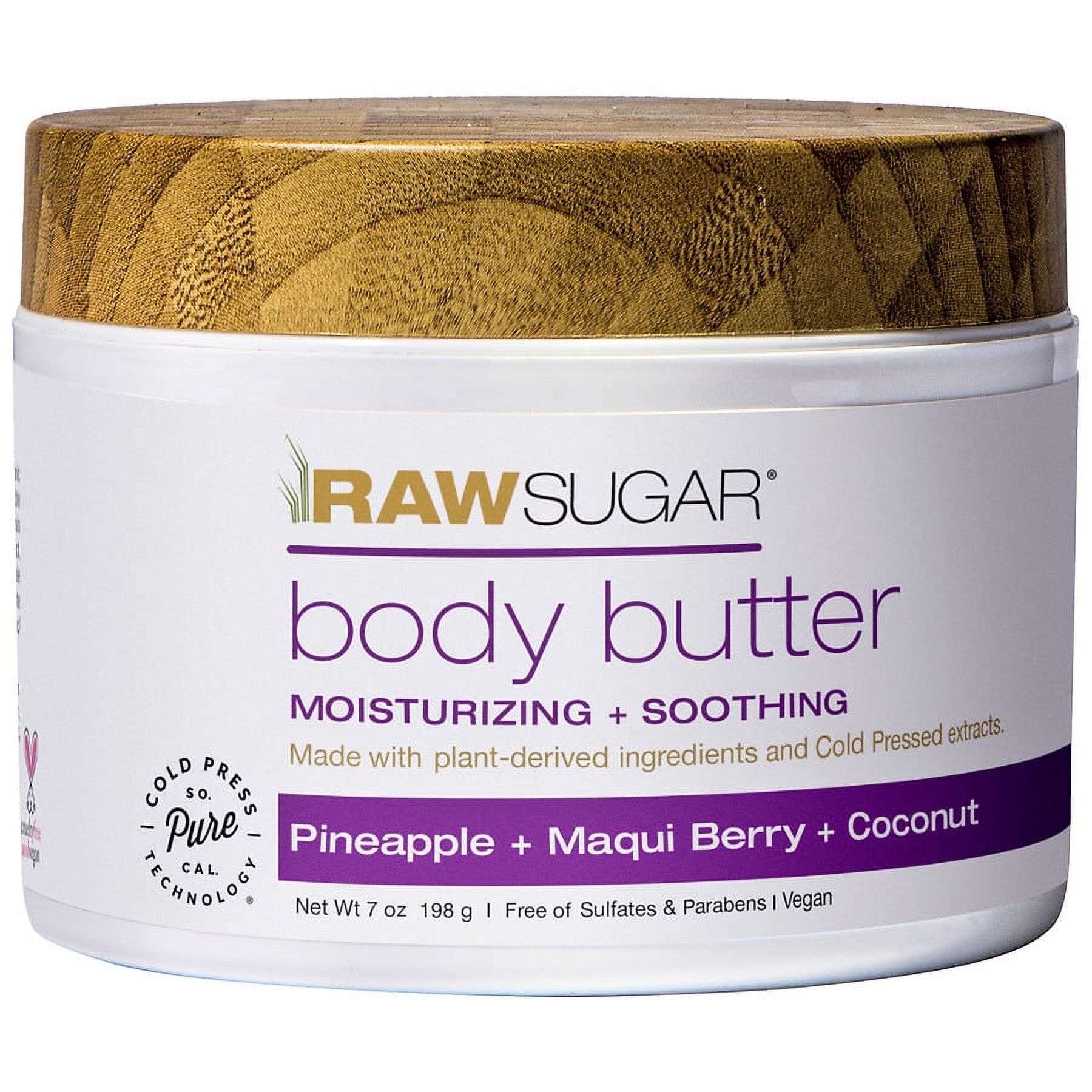 Raw Sugar Body Butter Pineapple + Maqui Berry + Coconut
