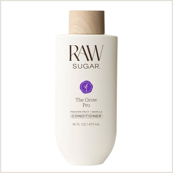 Raw Sugar The Grow Pro Conditioner, Passion Fruit + Marula, 16 fl oz
