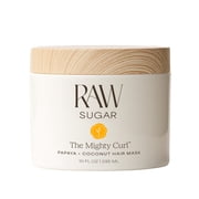 Raw Sugar The Mighty Curl Hair Mask, Papaya + Coconut, 10 fl oz