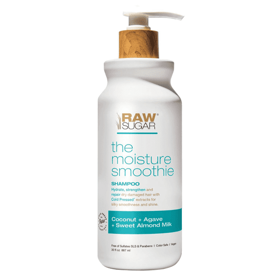 Raw Sugar Mositure Smoothie Shampoo - Coconut + Agave + Sweet Almond Milk 30 oz