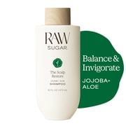Raw Sugar The Scalp Restore Shampoo, Jojoba + Aloe, 16 fl oz
