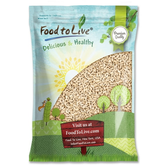 Raw Sunflower Seeds, 18 Pounds — Kosher, Vegan — by Food to Live