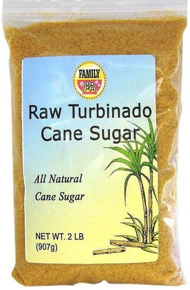 Raw Turbinado Cane Sugar Gold 5 lbs. from Family Food Hawaii