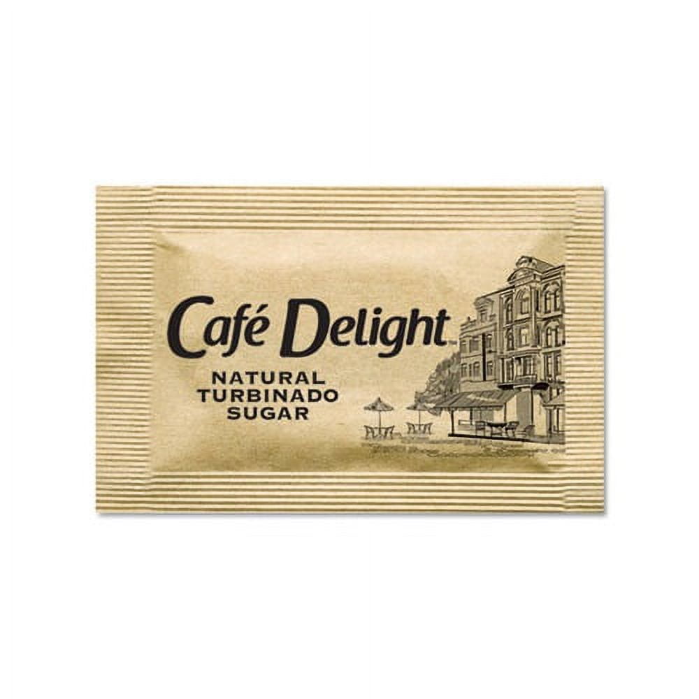 Raw Turbinado Sugar Packets 2.8 g Packet, 2000 Packets/Box