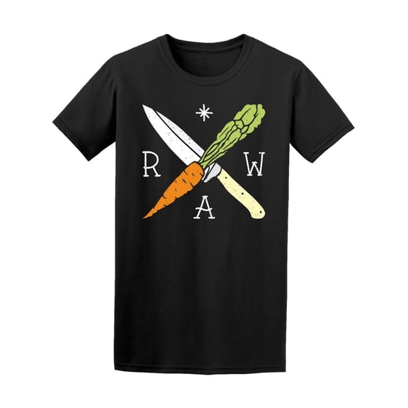 Raw Vegan Cool Design Tee Men's -Image by Shutterstock
