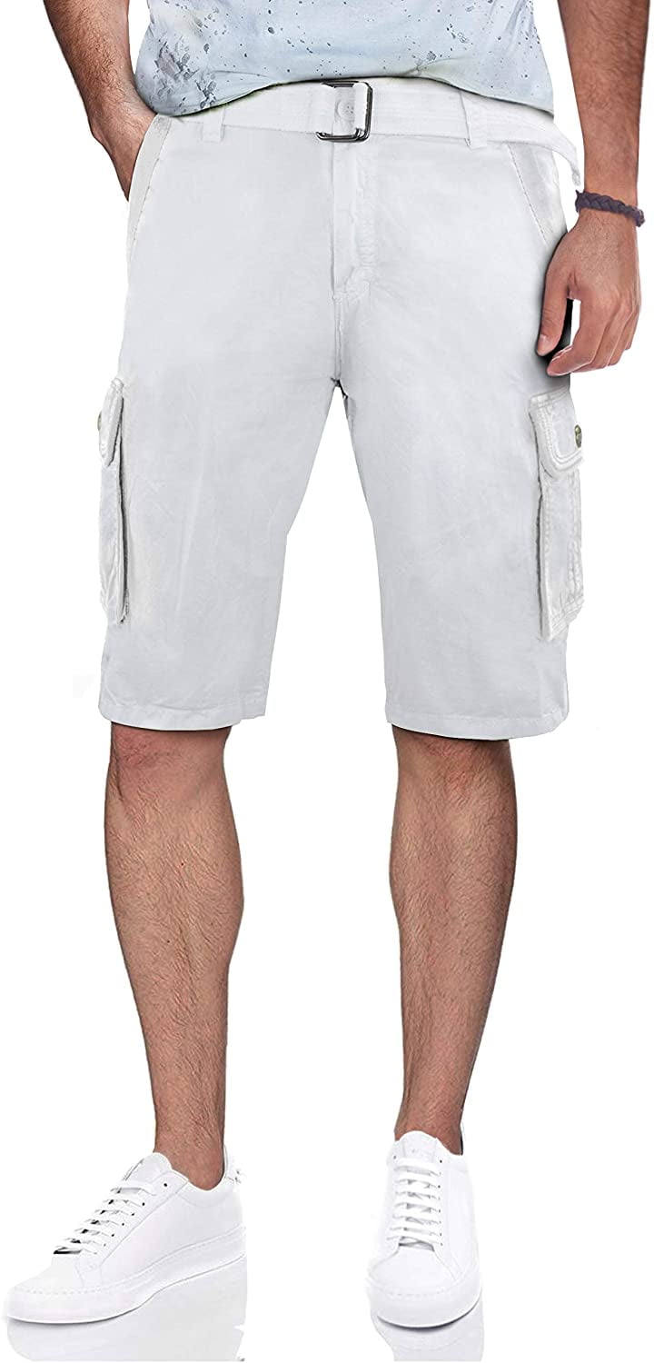 Kohls mens white on sale shorts