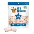 thumbnail image 2 of 20 Pack 3" Rawhide Pressed Bones For Small Dogs - Long Lasting Dental Chews 2 of 13