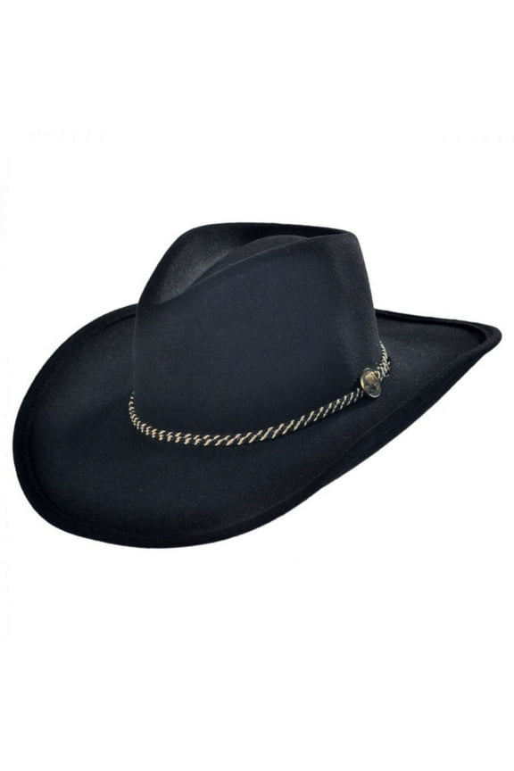 Rawhide Buffalo Fur Felt Western Hat SIZE: 7 3/4