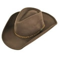 thumbnail image 1 of Stetson Men's Rawhide 3X Buffalo Felt Western Hat Mink 7, 1 of 7