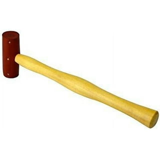 1 Rawhide Leather Mallet 2 Oz Jewelry Making Metal Forming Crafting Hammer  - HAM-0031 