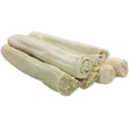 thumbnail image 1 of Rawhide Retriever Roll - 6 Count / 8-10" long - 100% Beef Hide Roll Dog Treats chews, 1 of 9