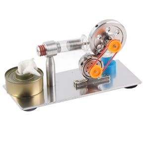 Steam-Powered Physics Learning Model for Laboratory Instruction Single Cylinder Sterling Engine