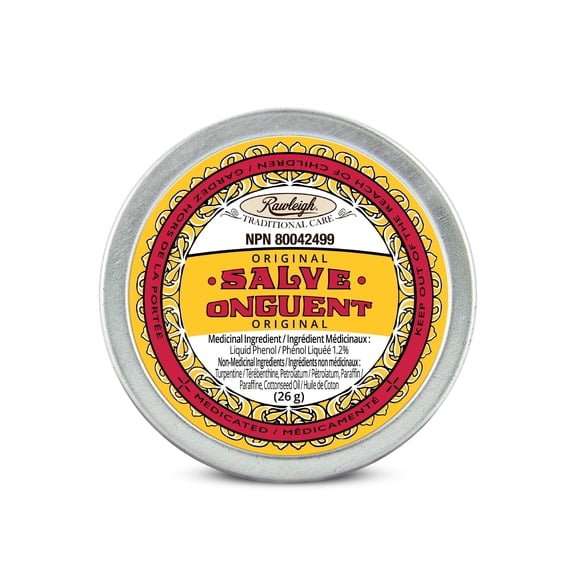 Rawleigh Small Antiseptic Salve for First Aid, Minor Cuts & Wounds, 1 Tin of 0.96 oz