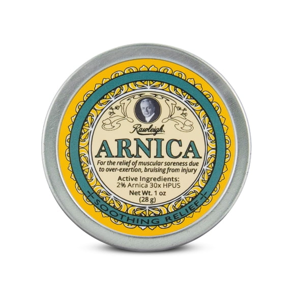 Rawleigh Arnica Soothing Balm for Sore Muscles & Bruising, 1 Tin of 1 oz