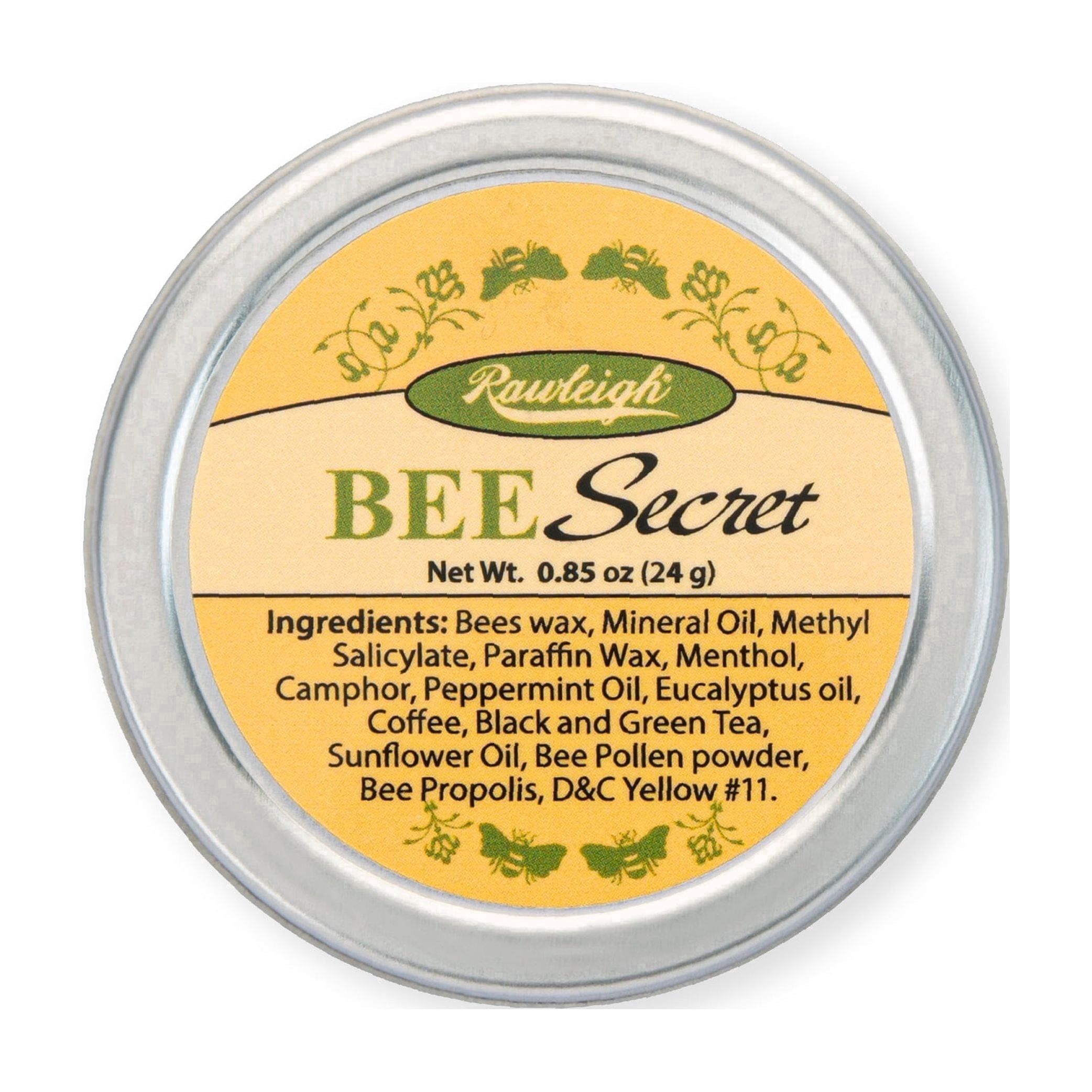 Rawleigh Bee Secret Balm Helps Ease Minor Aches and Pains, 1 tin of 0.85 oz