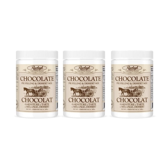 Rawleigh Chocolate Pie Filling & Dessert Mix, 14.1 oz, 3 Count