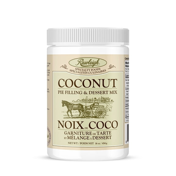 Rawleigh Coconut Pie Filling & Dessert Mix: 16 oz / 454g - Pack of 1