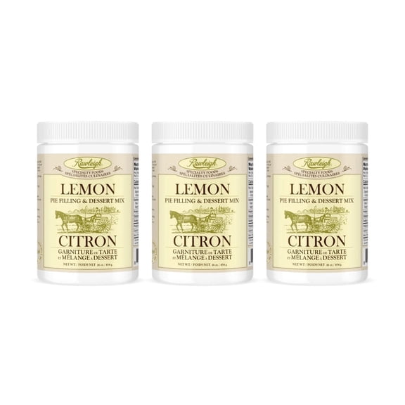 Rawleigh Lemon Pie Filling & Dessert Mix: 16 oz / 454g - Pack of 3