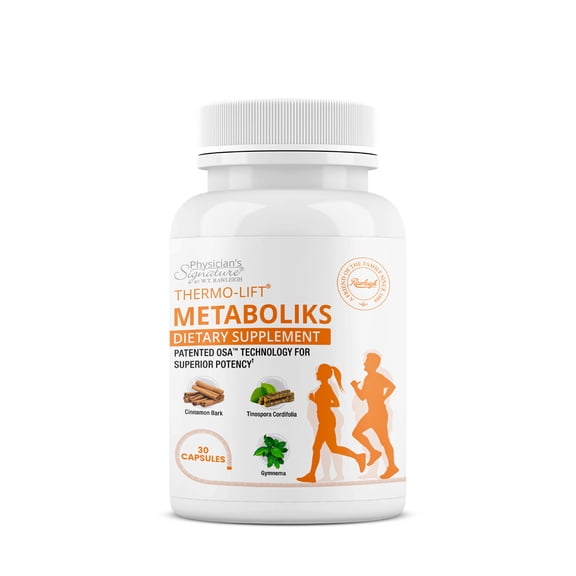 Rawleigh Thermo-Lift Metaboliks: 30 Capsules - Vegetarian Dietary Supplement with Leptipure, Cholesstrinol & Cinnamon
