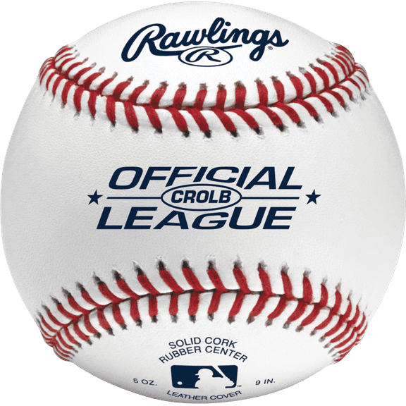 Rawlings 10U Official League CROLB Practice Youth Baseball, 1 Count