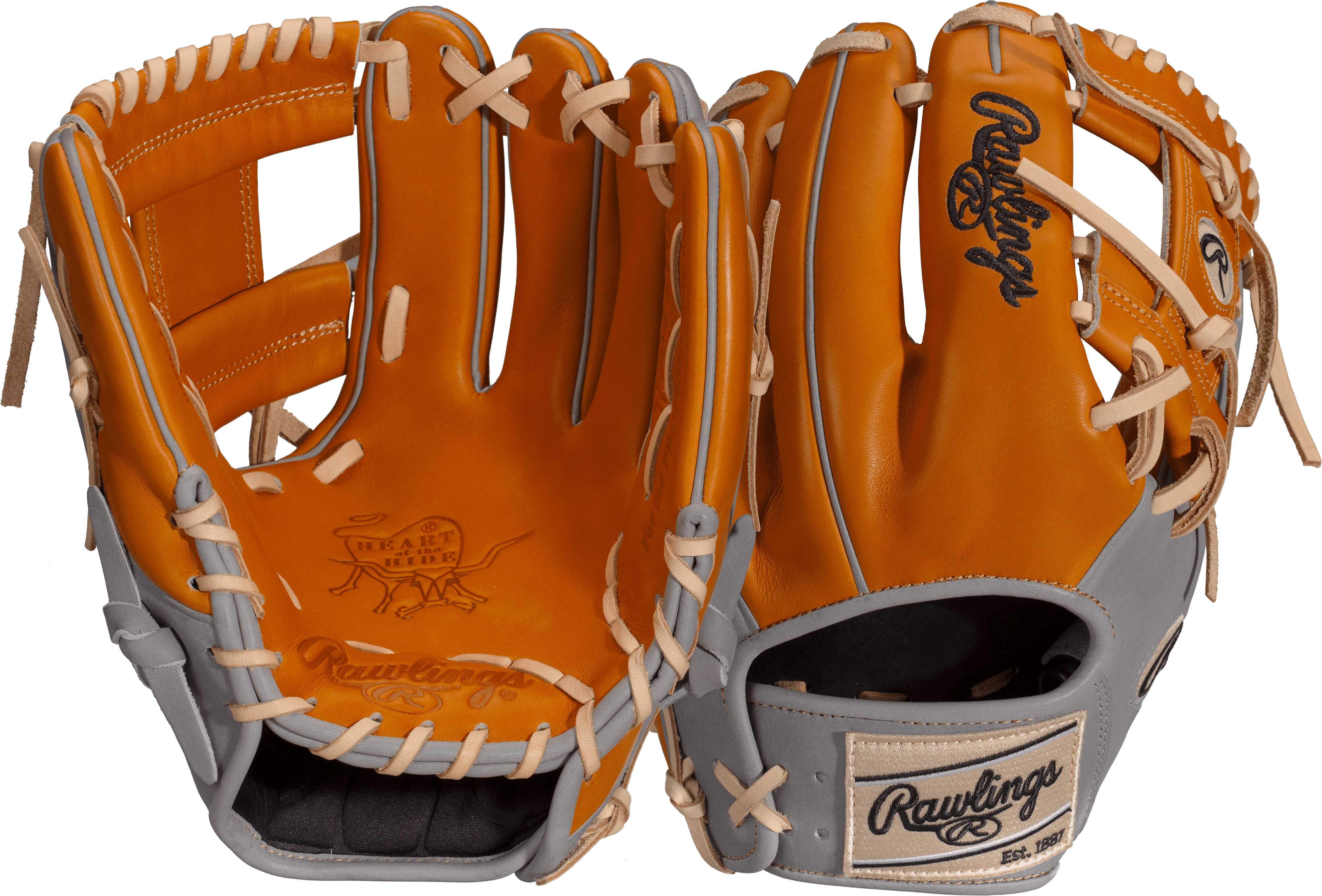 Rawlings 11.5" Heart of the Hide Series Baseball Glove, Right Hand Throw
