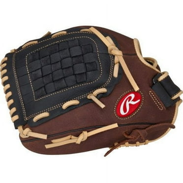 Rawlings 12.5" RBG36 Recreational Baseball & Softball Glove, Left Hand Throw