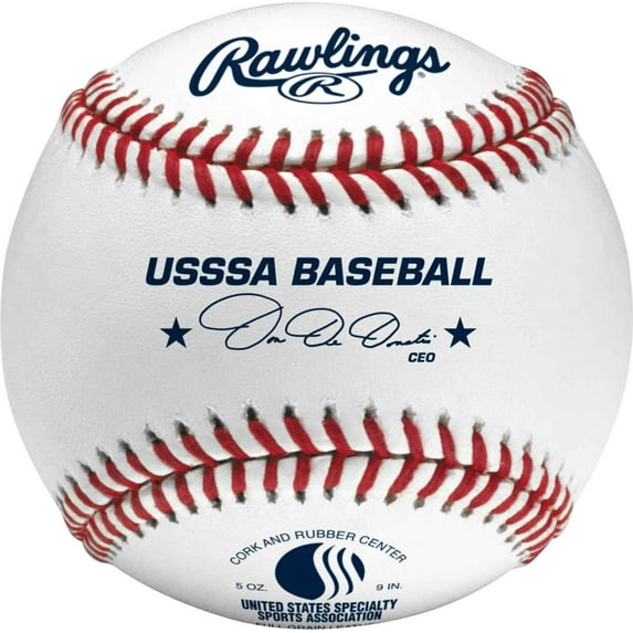 Rawlings | ROLB1USSSA USSSA Competition Grade Baseballs | 14u | 1 Dozen