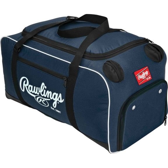 Rawlings 15" Sleeve Compartments Travel Duffel Bag, Navy