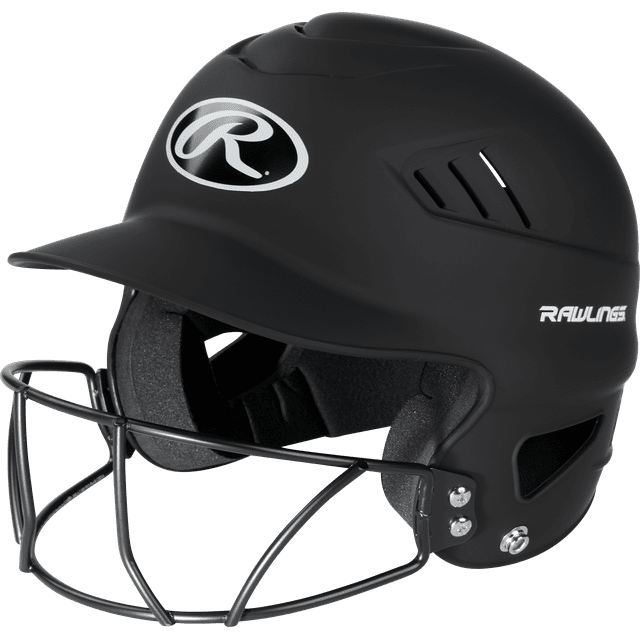 Rawlings Coolflo Youth Fastpitch Softball Batting Helmet with Face