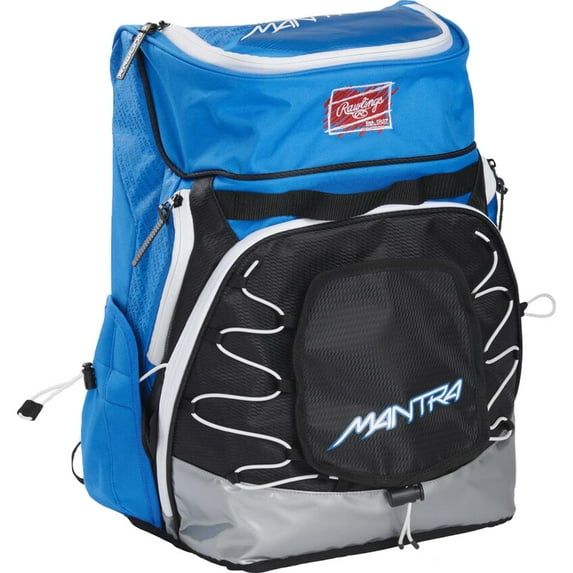 Rawlings 2022 Fastpitch Softball Backpack Bag, Mantra Blue