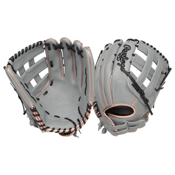 Rawlings Sporting Goods Rawlings Liberty Advanced Colorsync 12.75" Fastpitch Glove (Rla1275sb-6) Pro H Grey/Black 12.75 Right Hand