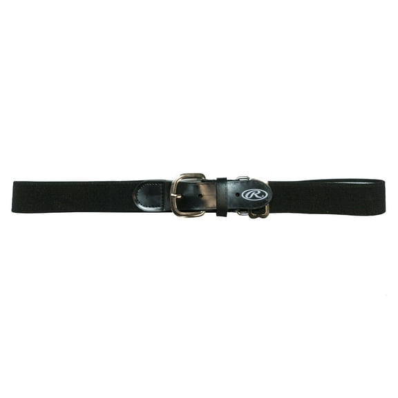 Rawlings Adjustable Baseball Softball Elastic Belt - Black
