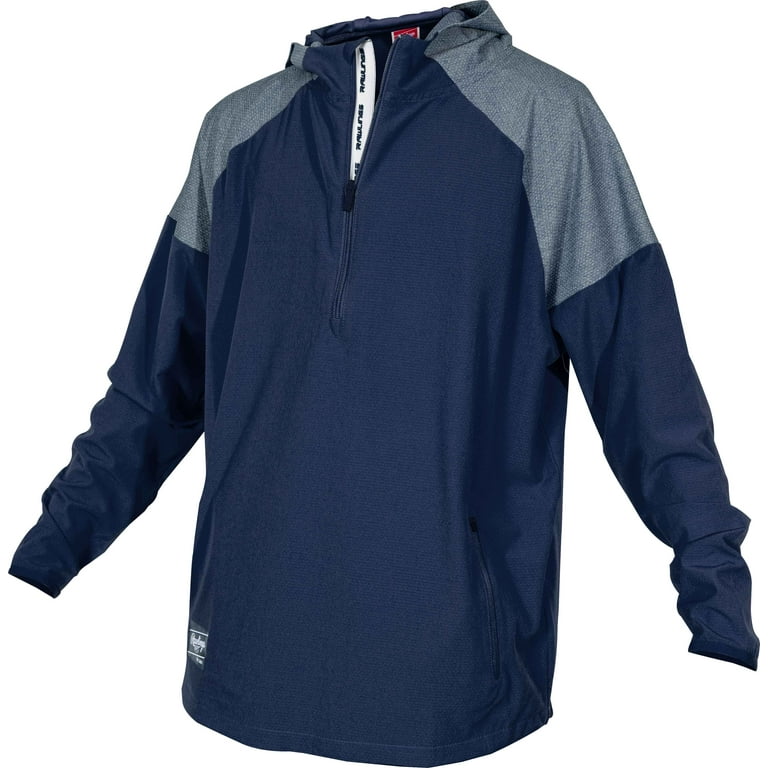 Rawlings Adult ColorSync Long Sleeve Jacket Navy LRG Walmart