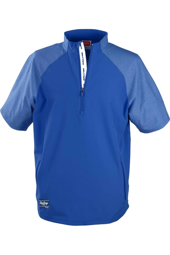 Adult ColorSync Short Sleeve Cage Jacket | Royal | 2XL
