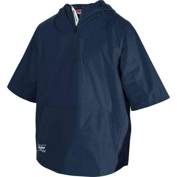 Rawlings Adult ColorSync Short Sleeve Jacket | Navy | MED