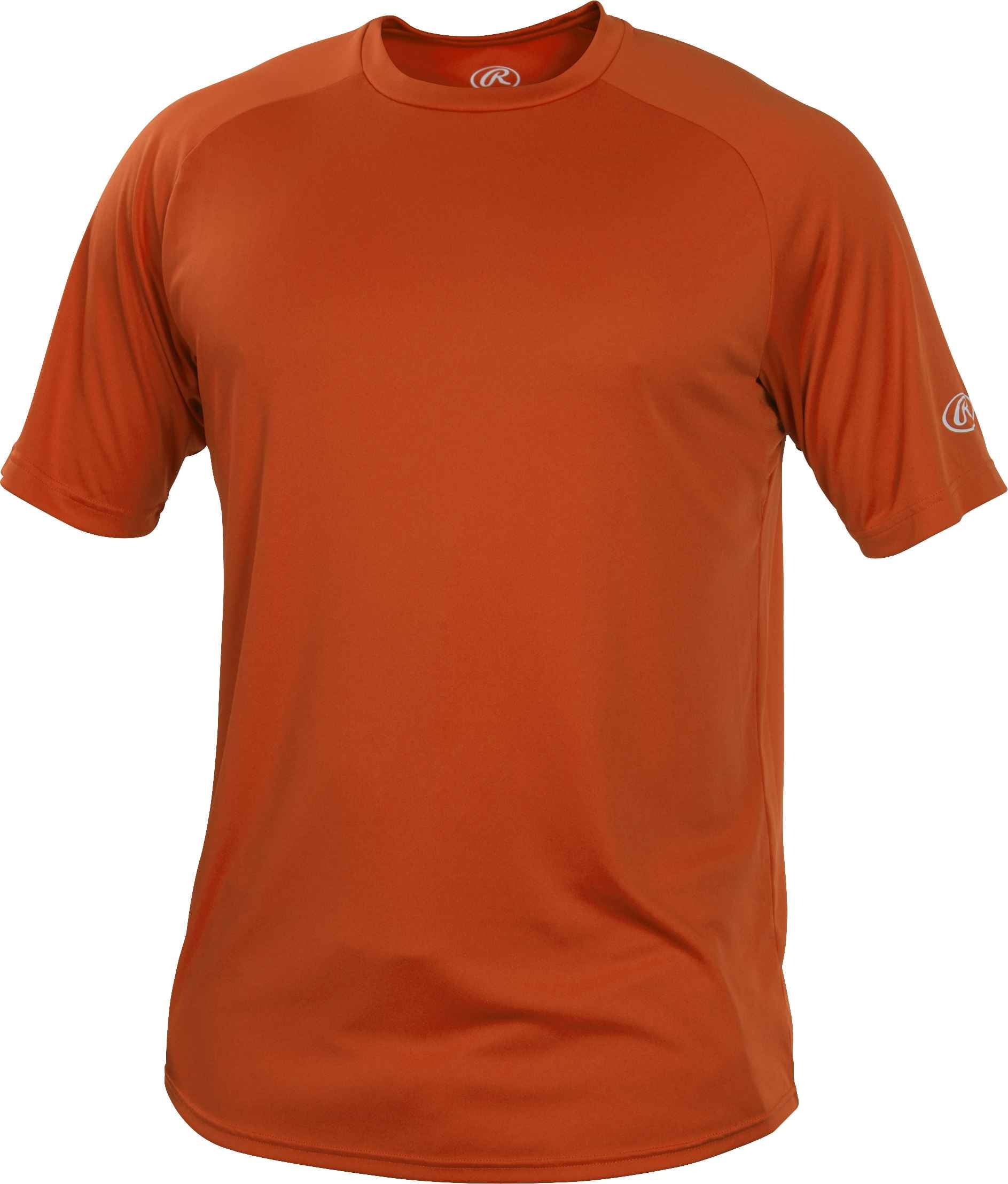 Burnt orange top dri fit shirt