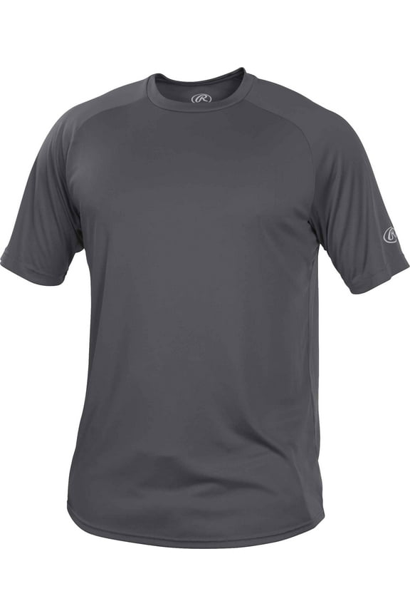Adult Crew Neck Tech Tee | Graphite | 3XL