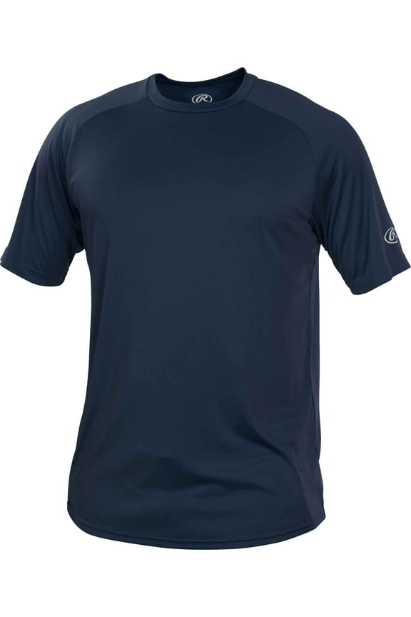 Adult Crew Neck Tech Tee | Navy | 2XL