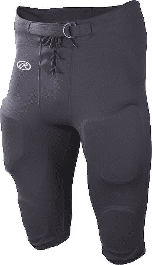 Rawlings Adult Game/Practice Football Pants, Grey, Large
