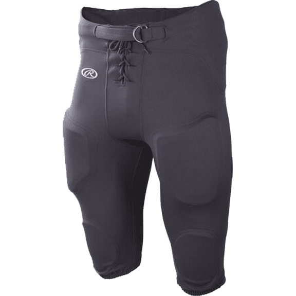 Rawlings Adult Game/Practice Football Pants, Grey, XX-Large